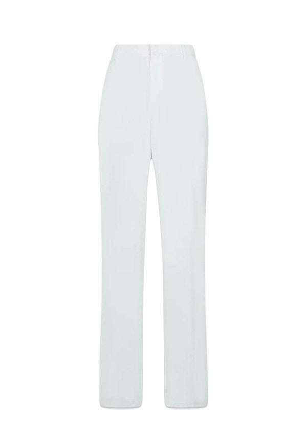 Alice Solid Pants - White