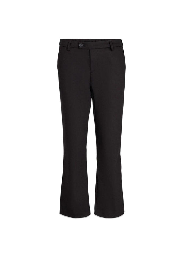 Ivy Copenhagens Alice cropped flare pant - Black. Køb bukser her.