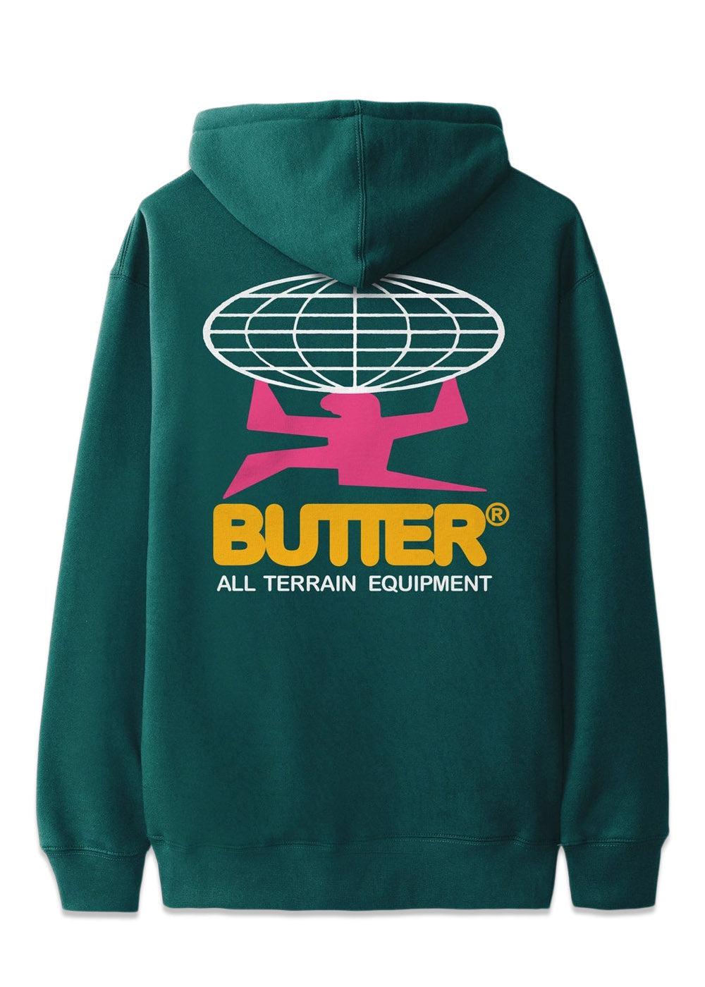 All Terrain Pullover Hood - Pine-Hoodies-Butter Goods-Butler Loftet
