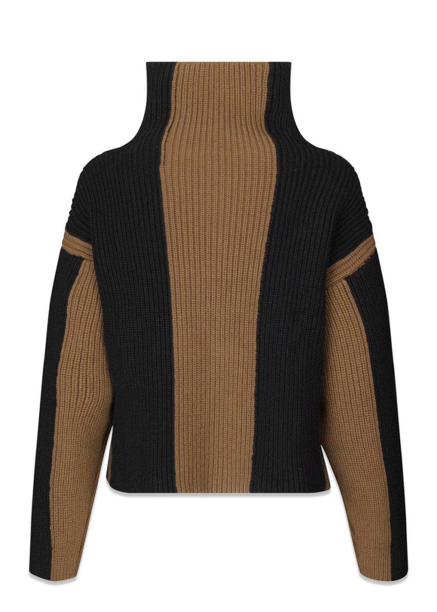 AllyMD t-neck - Sienna Knitwear100_56510_Sienna_XS5714980187754- Butler Loftet