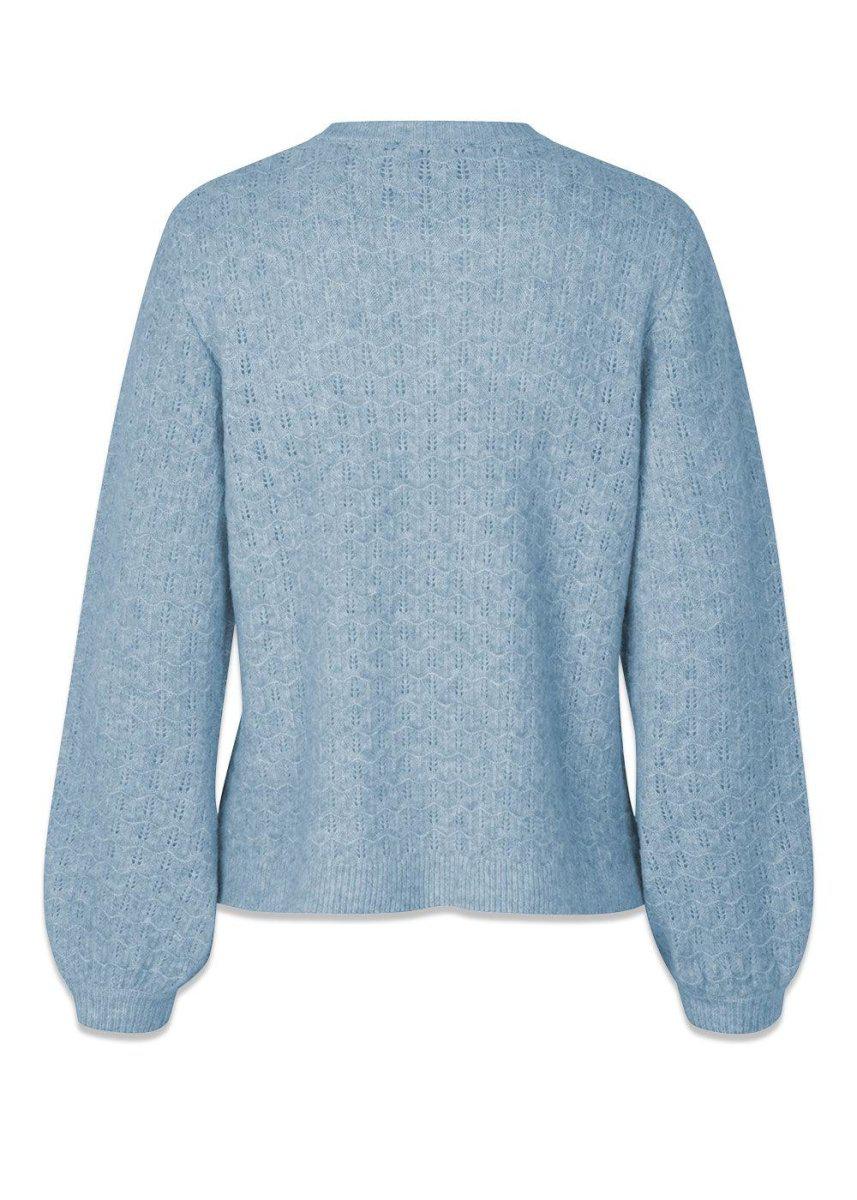 AlvesMD cardigan - Blue Pearl Knitwear100_56493_BluePearl_XS5714980185583- Butler Loftet