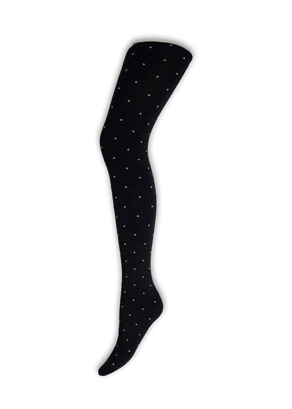 A MOI's Angnes black dot tights - Black Dot. Køb socks/stockings her.