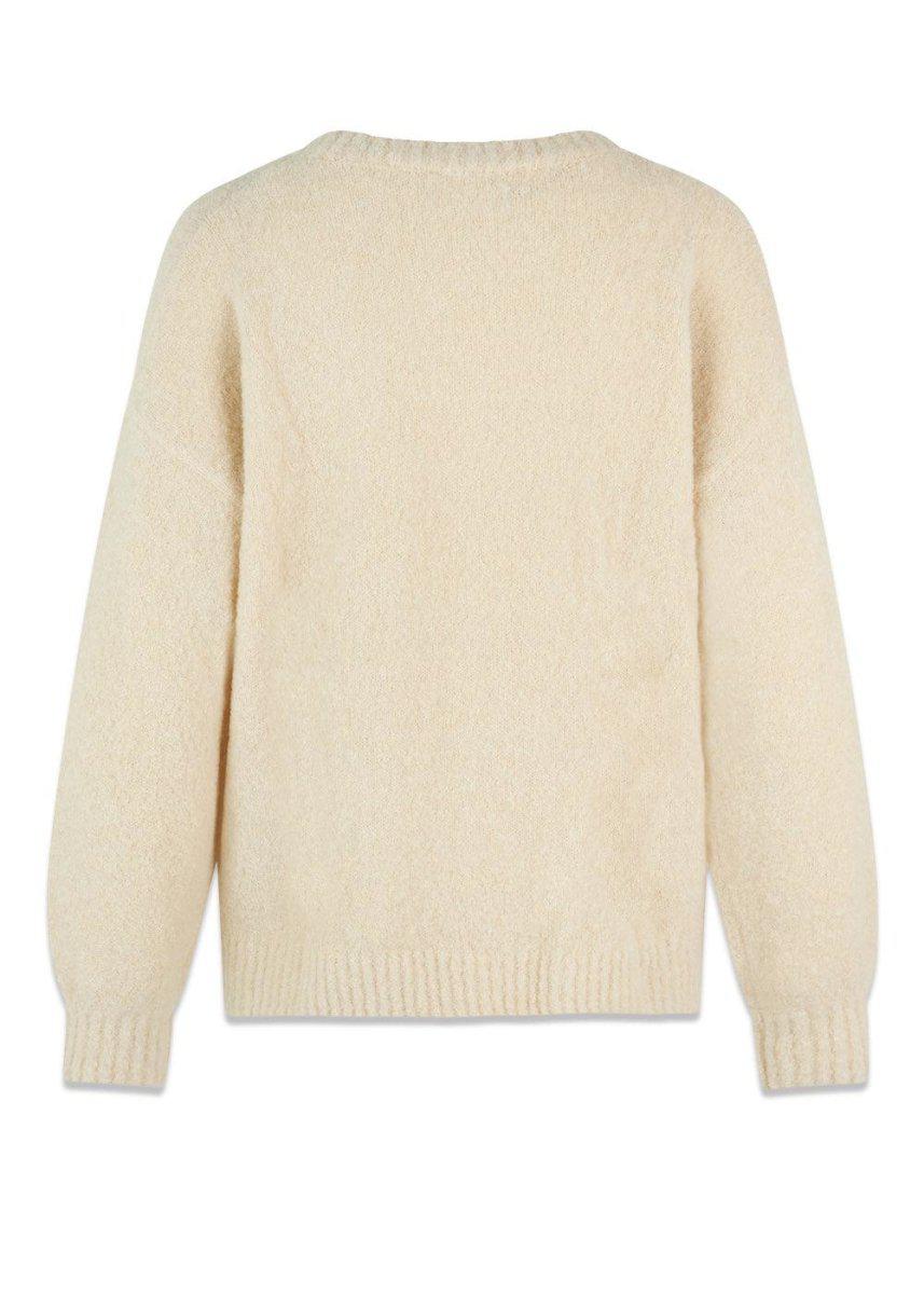 AntMD o-neck - Summer Sand Knitwear100_56492_SummerSand_XS5714980181783- Butler Loftet