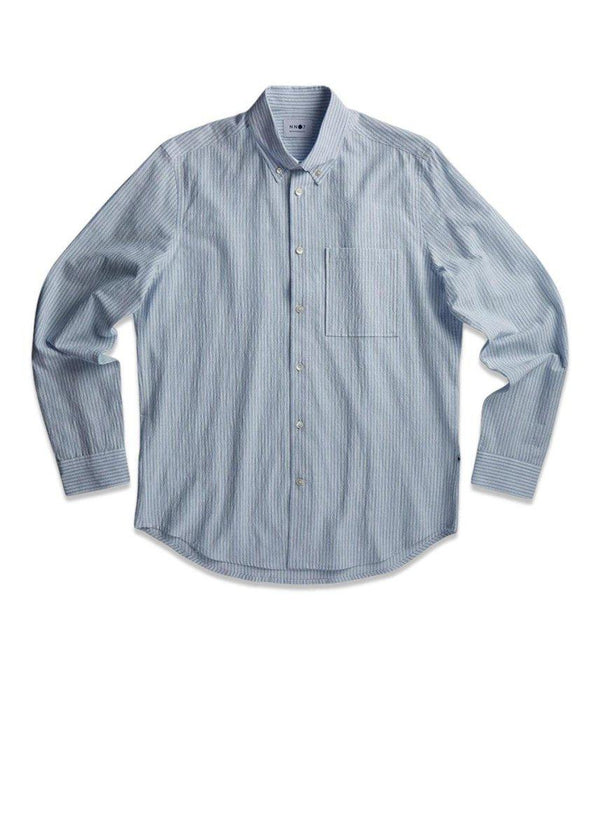 Nn. 07s Arne BD 5243 - Blue Stripe. Køb shirts her.