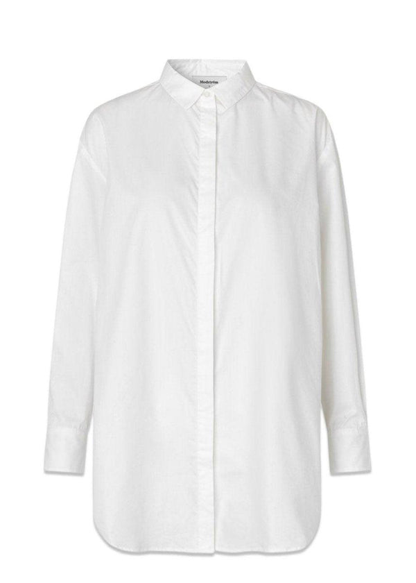 Modströms ArthurMD boyfriend shirt - Off White. Køb shirts her.