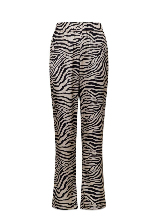 Neo Noirs Astra Zebra Pants - Mocca. Køb bukser her.