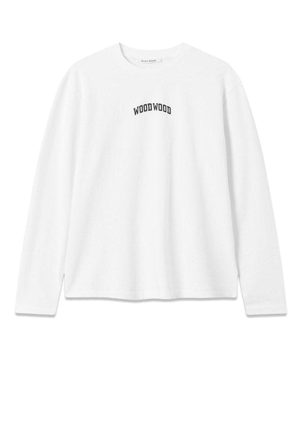 Wood Woods Astrid IVY LS - White. Køb t-shirts her.