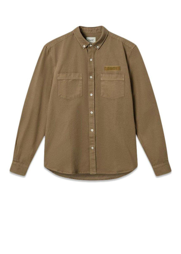 Foréts BEAR SHIRT - Burnt Khaki. Køb shirts her.