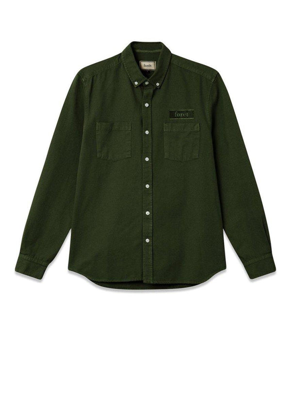 Foréts BEAR SHIRT - DARK GREEN - Dark Green. Køb shirts her.