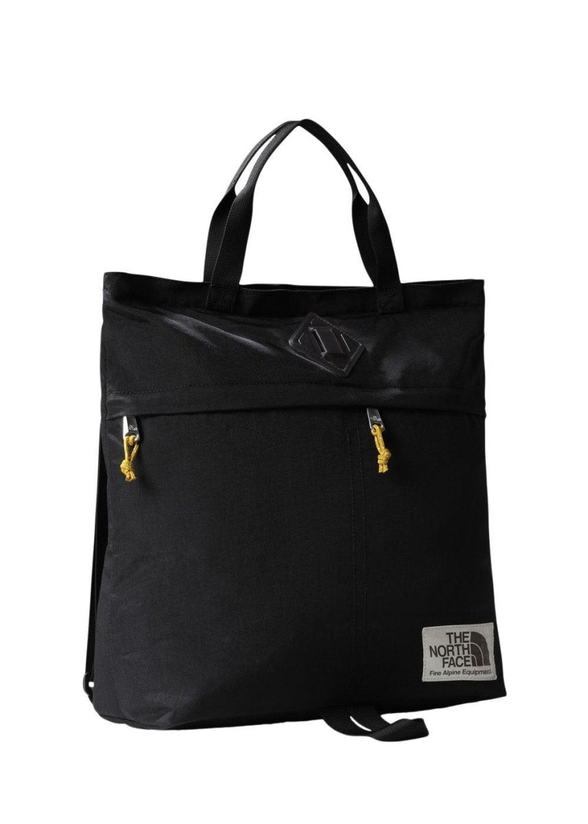 The North Faces BERKELEY TOTE PACK - Tnf Blk/Mineral Gold. Køb tote bags her.
