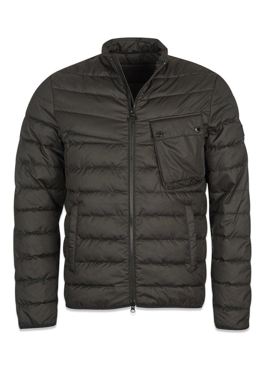 Barbours B. Int Winter Chain Quilted Jacket - Black. Køb dunjakker||vinterjakker her.