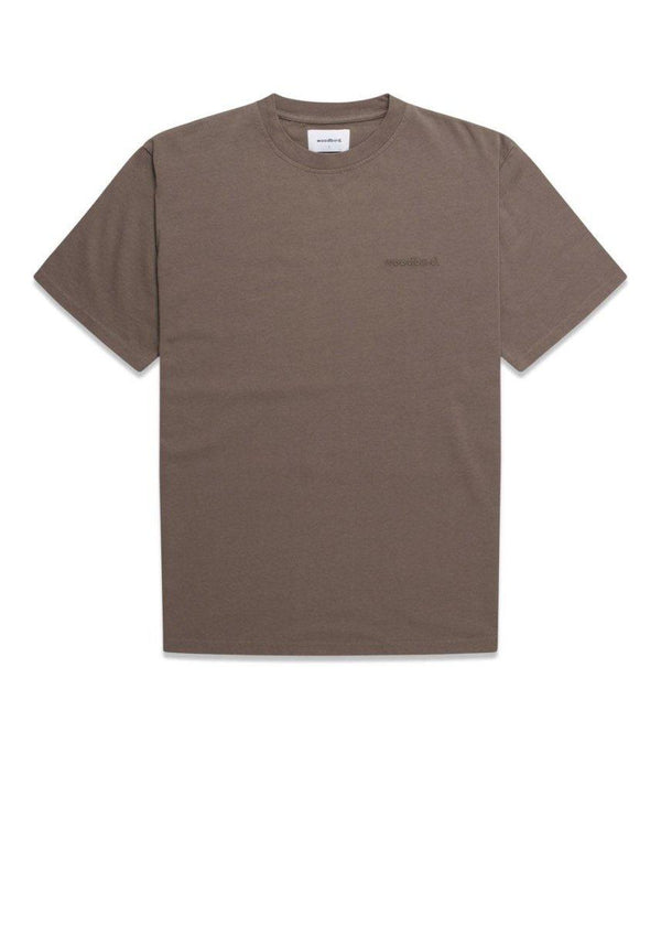 Woodbirds Baine Base Tee - Brown. Køb t-shirts her.