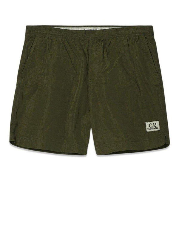 C.P. Companys Beachwear Boxer - Burnt Olive. Køb shorts her.