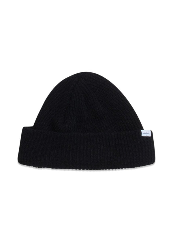 Woodbirds Beanie Sport - Black. Køb accessories her.