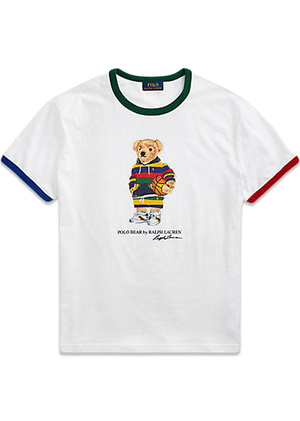 Ralph Laurens Bear T-shirt - White. Køb t-shirts her.