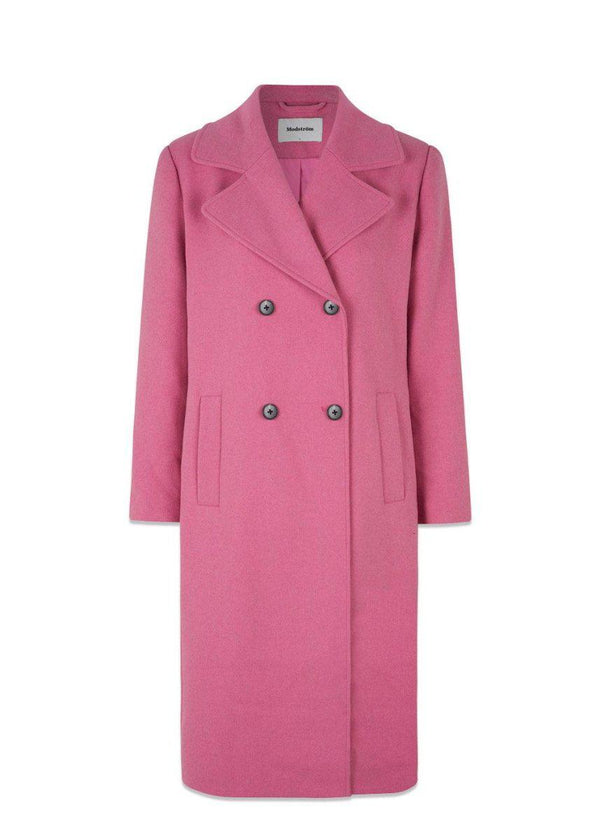 Modströms BecaMD coat - Cosmos Pink. Køb frakker her.