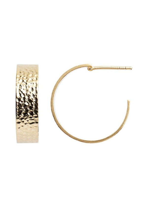 Stine A's Big La Mer Creol Earring - Gold. Køb accessories her.