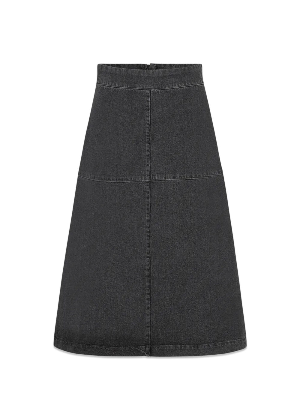 Mads Nørgaards Black Denim Lunar Skirt - Black. Køb skirts her.