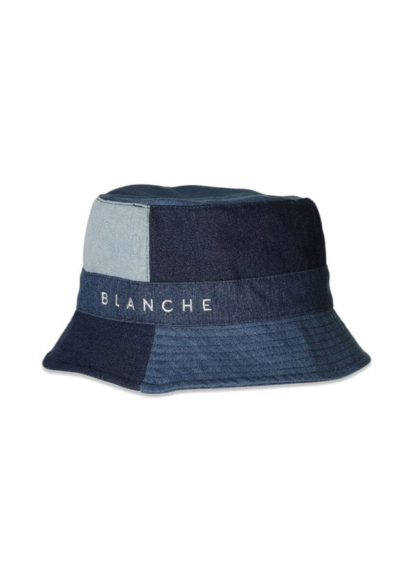 BLANCHE's Blake Bucket Hat - Midblue. Køb huer her.