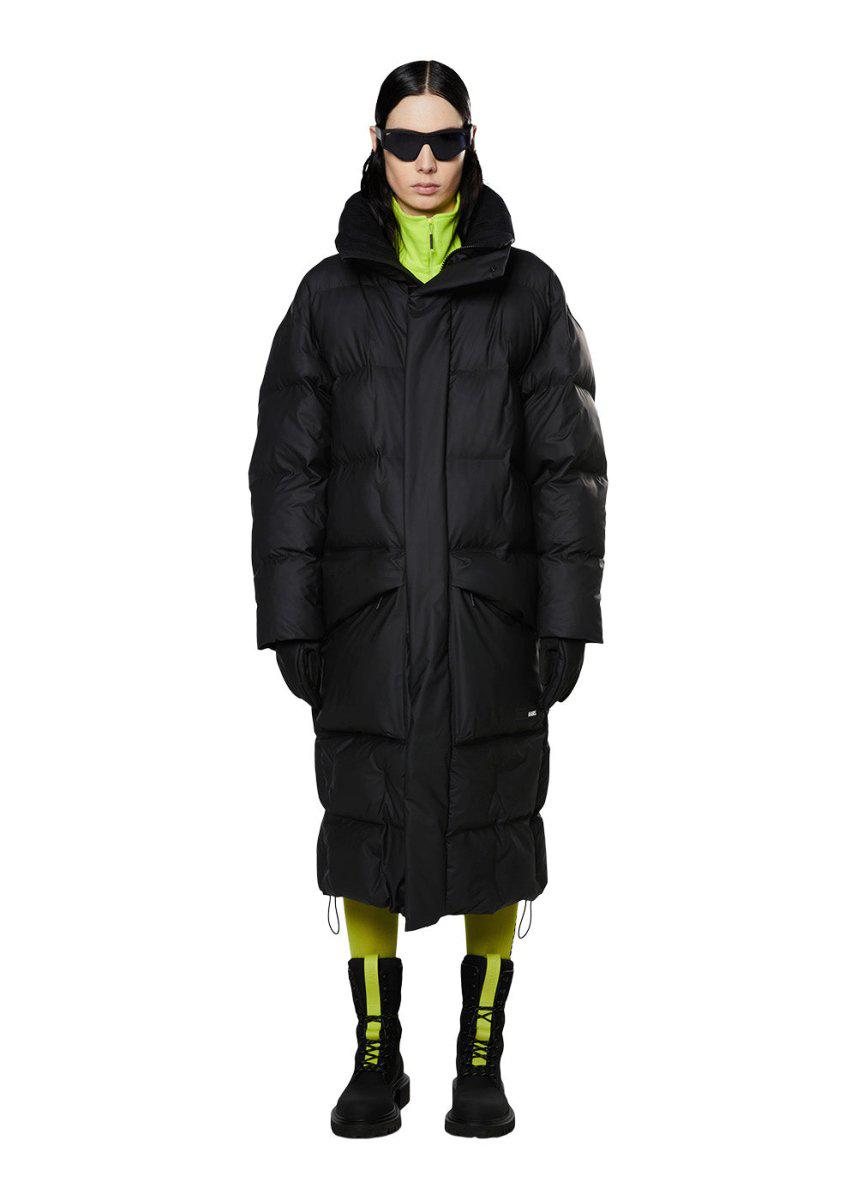 Block Puffer Coat - Black Outerwear784_15020_Black_M5711747515003- Butler Loftet