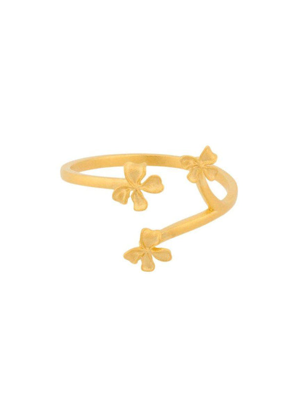 Pernille Corydons Bloom Ring Adj. - Gold. Køb ringe her.