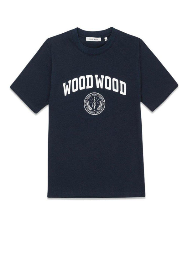 Wood Woods Bobby IVY T-Shirt - Navy. Køb t-shirts her.