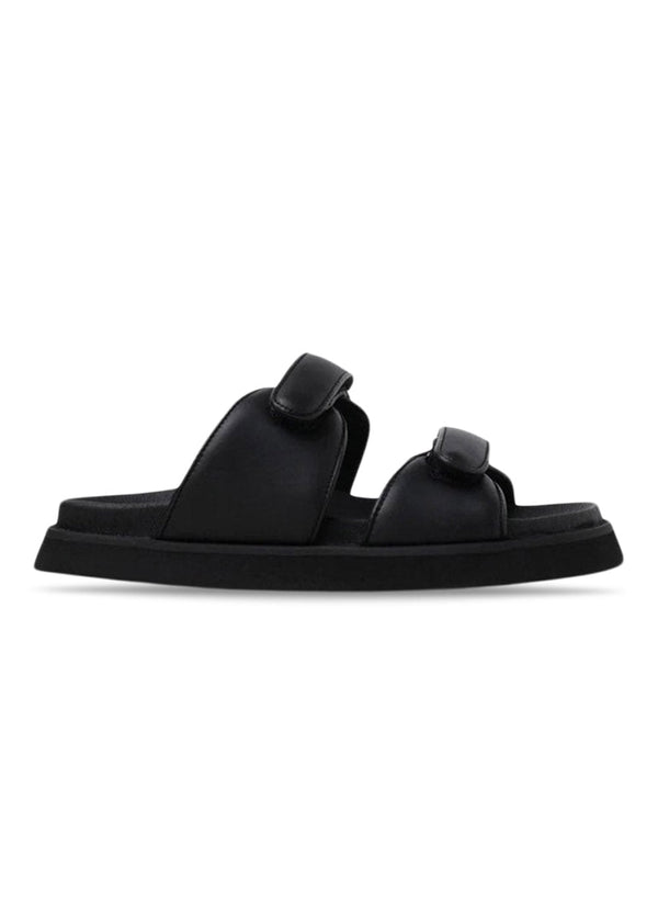Garment Projects Bodi Vegan Slipper - Black. Køb sandaler her.