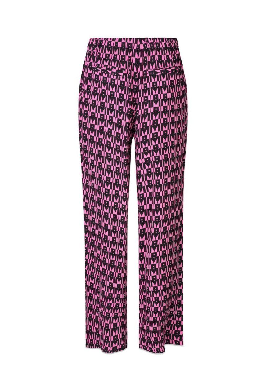 BorysMD print pants - Graphic Heart Cosmos Pink Pants100_56689_GraphicHeartCosmosPink_XS5714980206394- Butler Loftet