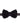 Oscar Jacobsons Bow Tie Velour - Black. Køb accessories her.