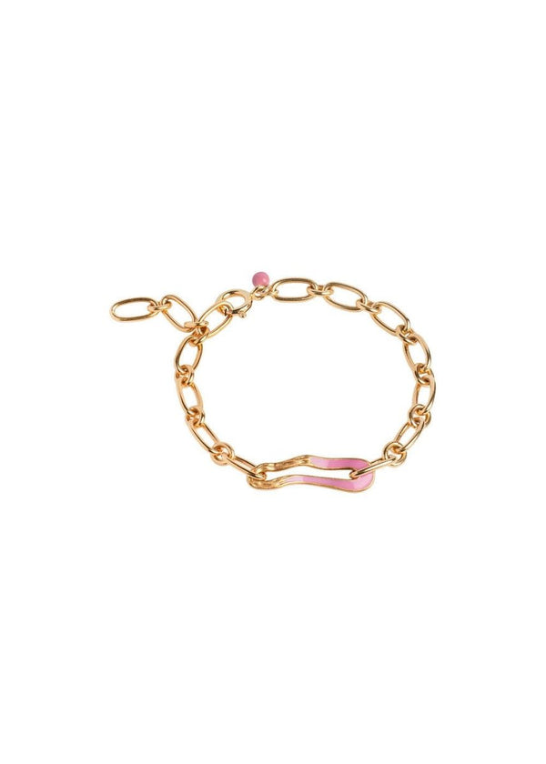 ENAMEL Copenhagens Bracelet, Jasmine - Pink. Køb armbånd her.