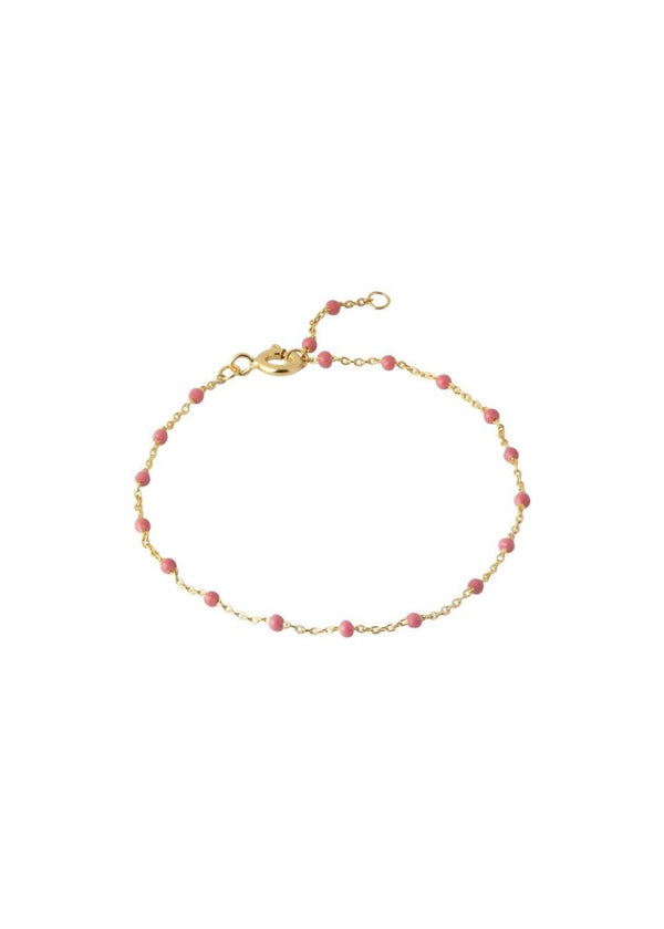 ENAMEL Copenhagens Bracelet, Lola - Coral. Køb accessories her.