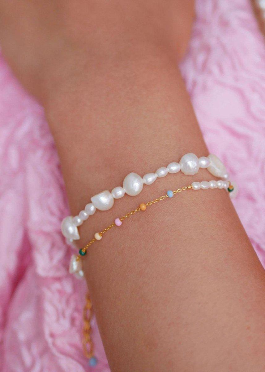 Bracelet, Lola Perla - Dreamy/Pearl Accessories804_B81G_DREAMY/PEARL_15,5+2C5714274017033- Butler Loftet