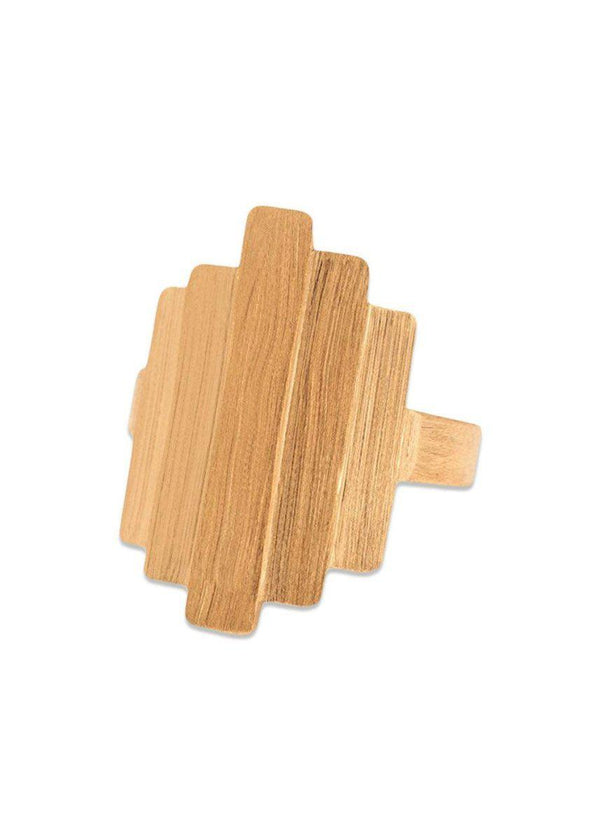 Pernille Corydons Brick Ring - Guld. Køb ringe her.