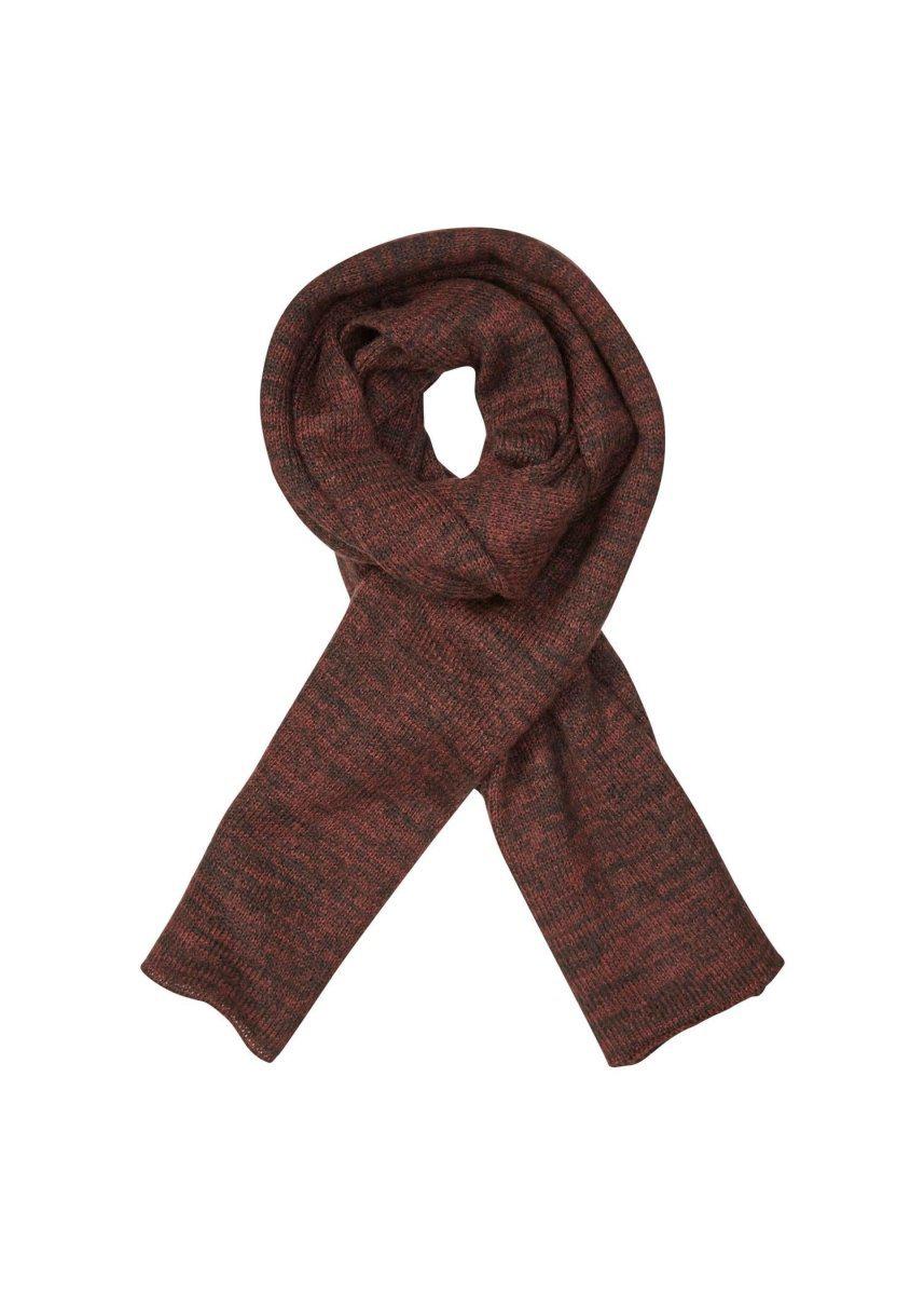 Modströms Britney scarf - Wine Red Melange. Køb scarf her.
