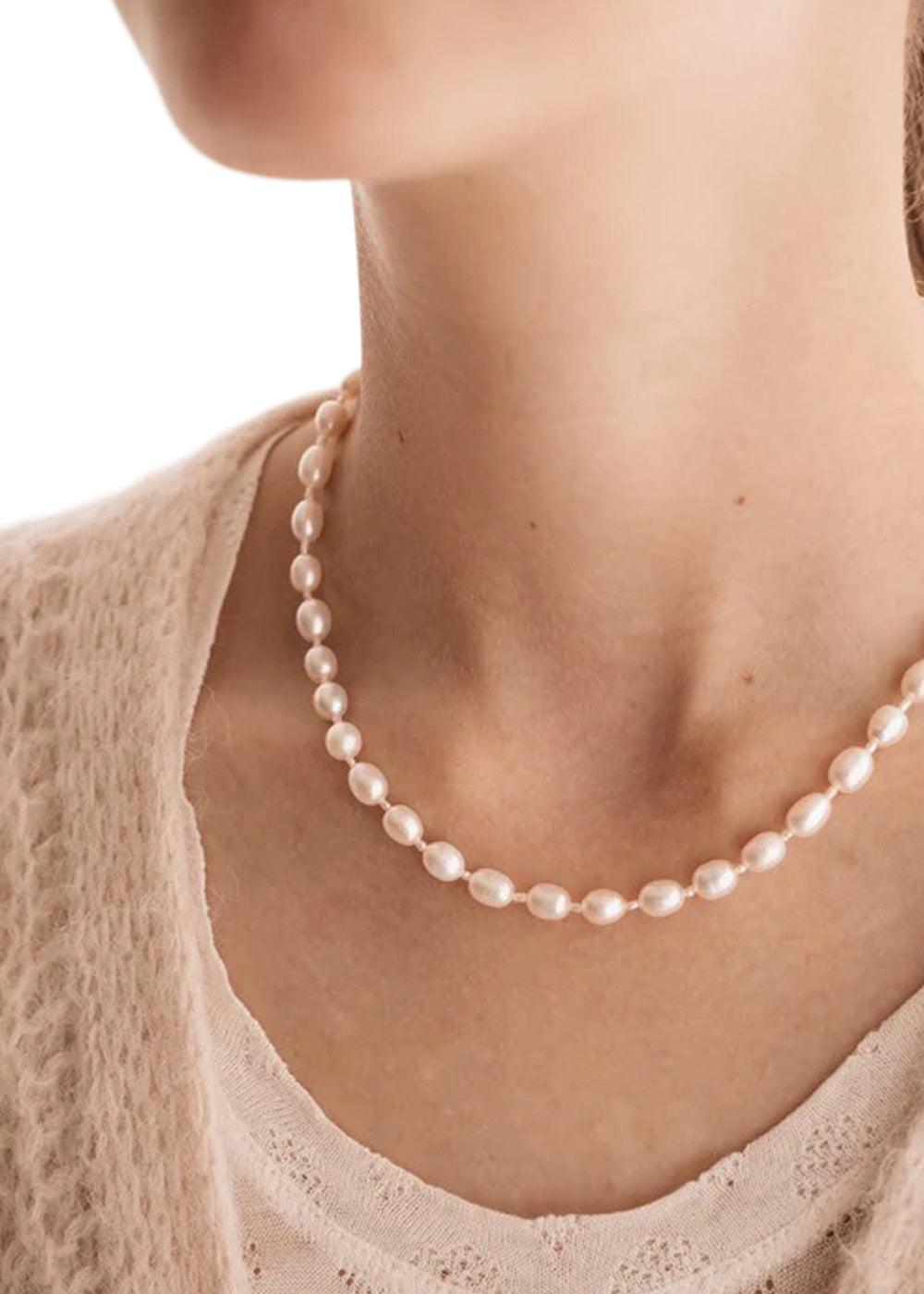 Bubble necklace - White