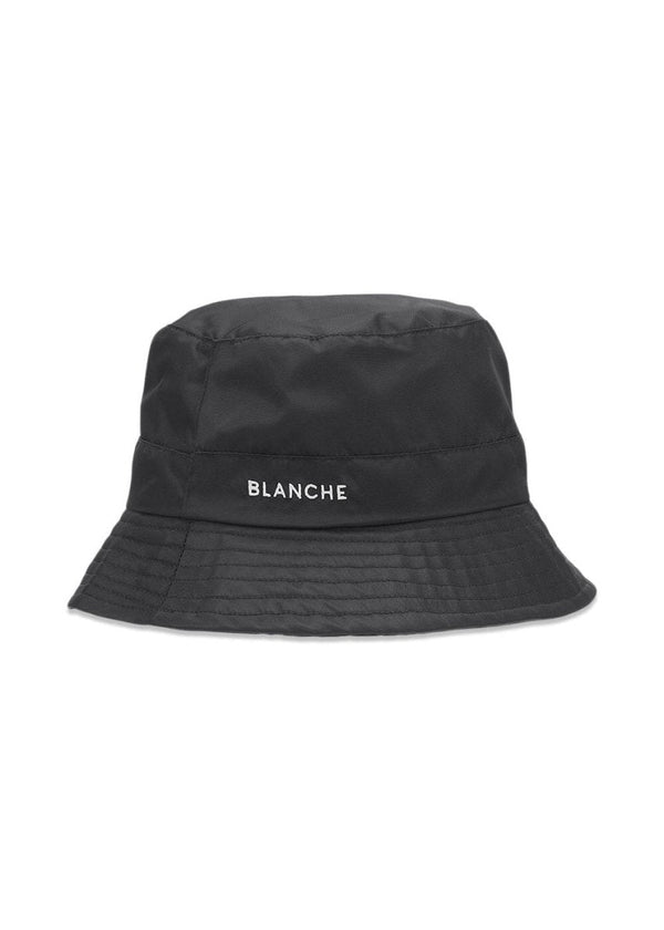 BLANCHE's Bucket Nylon hat - Black. Køb headwear her.