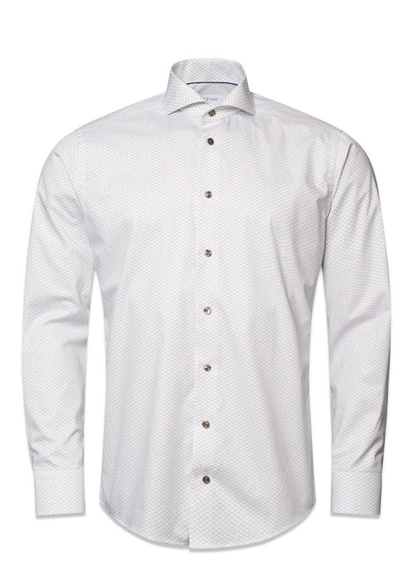 Etons Buisness Slim Shirt - Beige. Køb shirts her.