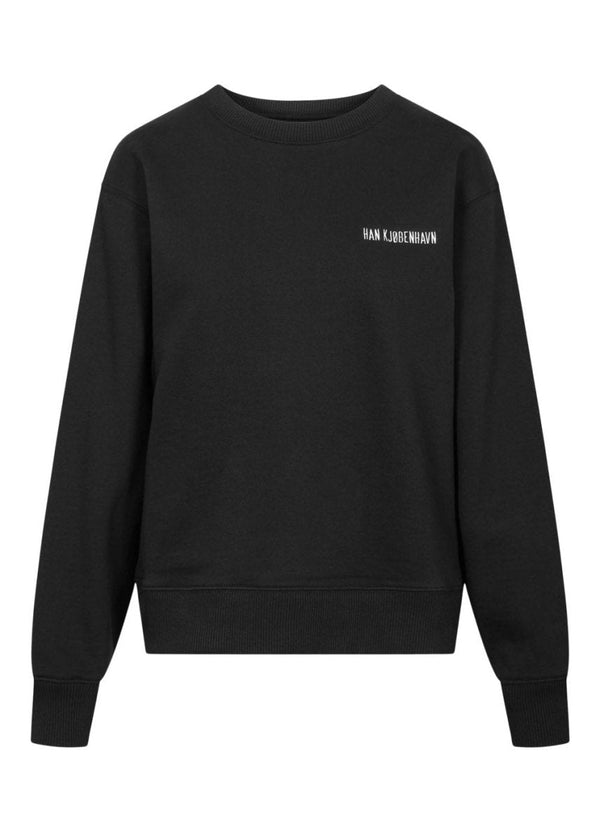 Han Kjøbenhavns Bulky Crew - Black Logo. Køb sweatshirts her.