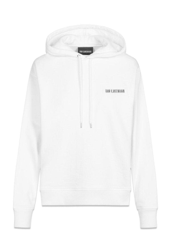 Han Kjøbenhavns Bulky Hoodie - White Logo. Køb hoodies her.