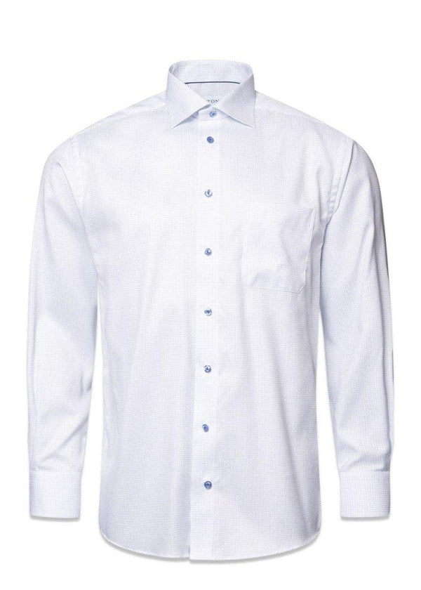 Etons Business Shirt Slim - Light Blue. Køb shirts her.