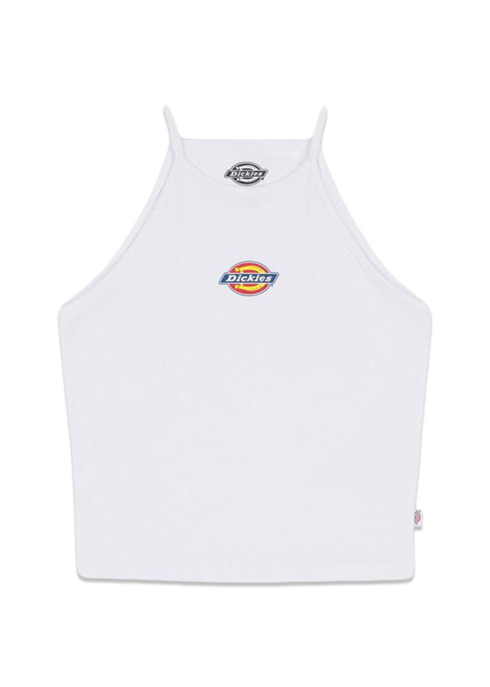 Dickies' CHAIN LAKE VEST - White. Køb toppe her.
