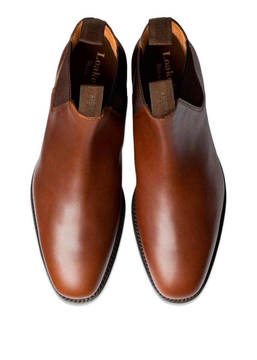 CHATSWORTH - WAXED CHELSEA - Dainaite Brown Shoes787_CHATSWORTH_DAINAITEBROWN_435050362216224- Butler Loftet