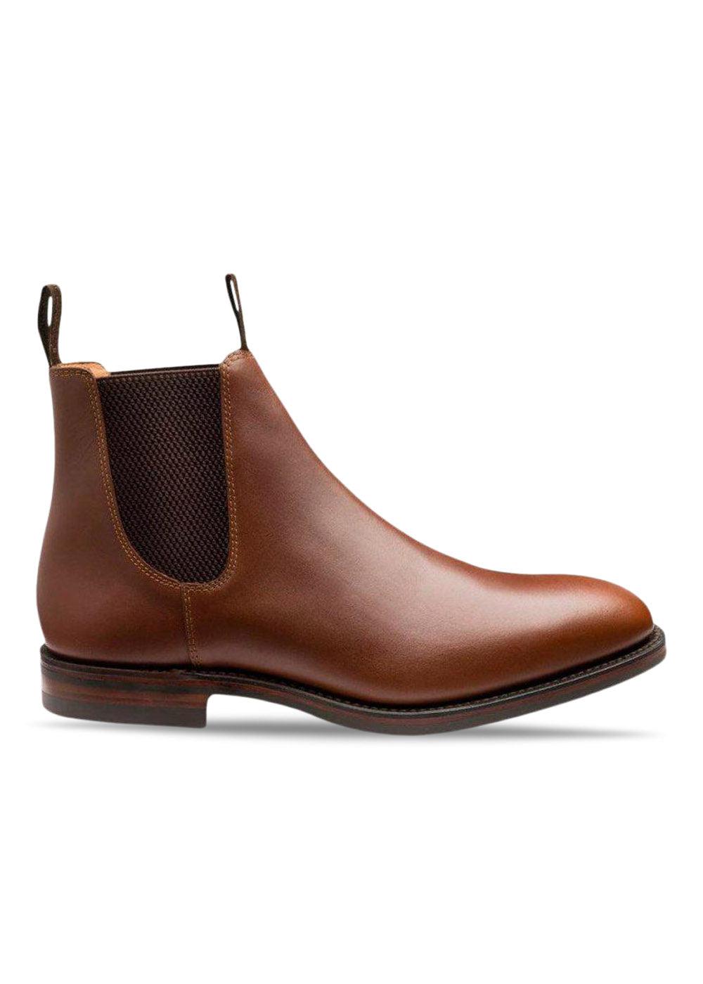 Loakes CHATSWORTH - WAXED CHELSEA - Dainaite Brown. Køb støvler her.