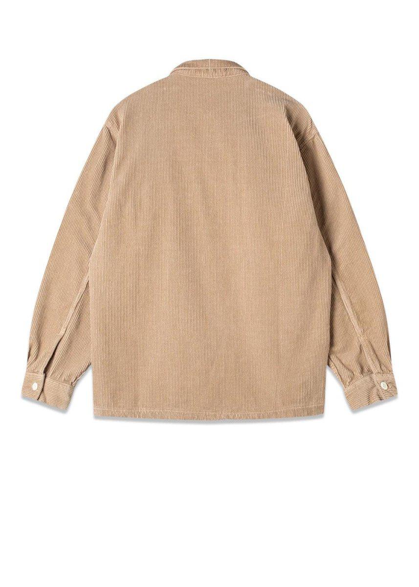 CPO SHIRT - Khaki Cord Shirts850_AW2201929_KHAKICORD_S5056537874688- Butler Loftet