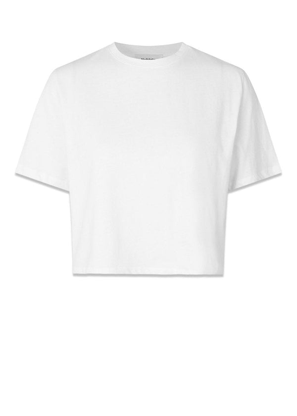 Modströms CadakMD crop t-shirt - White. Køb t-shirts her.