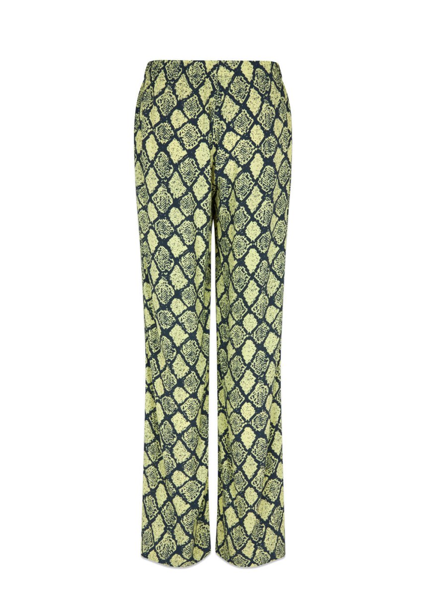 CamilaMD print pants - Yellow Snake Pants100_56872_YellowSnake_XS5714980223421- Butler Loftet