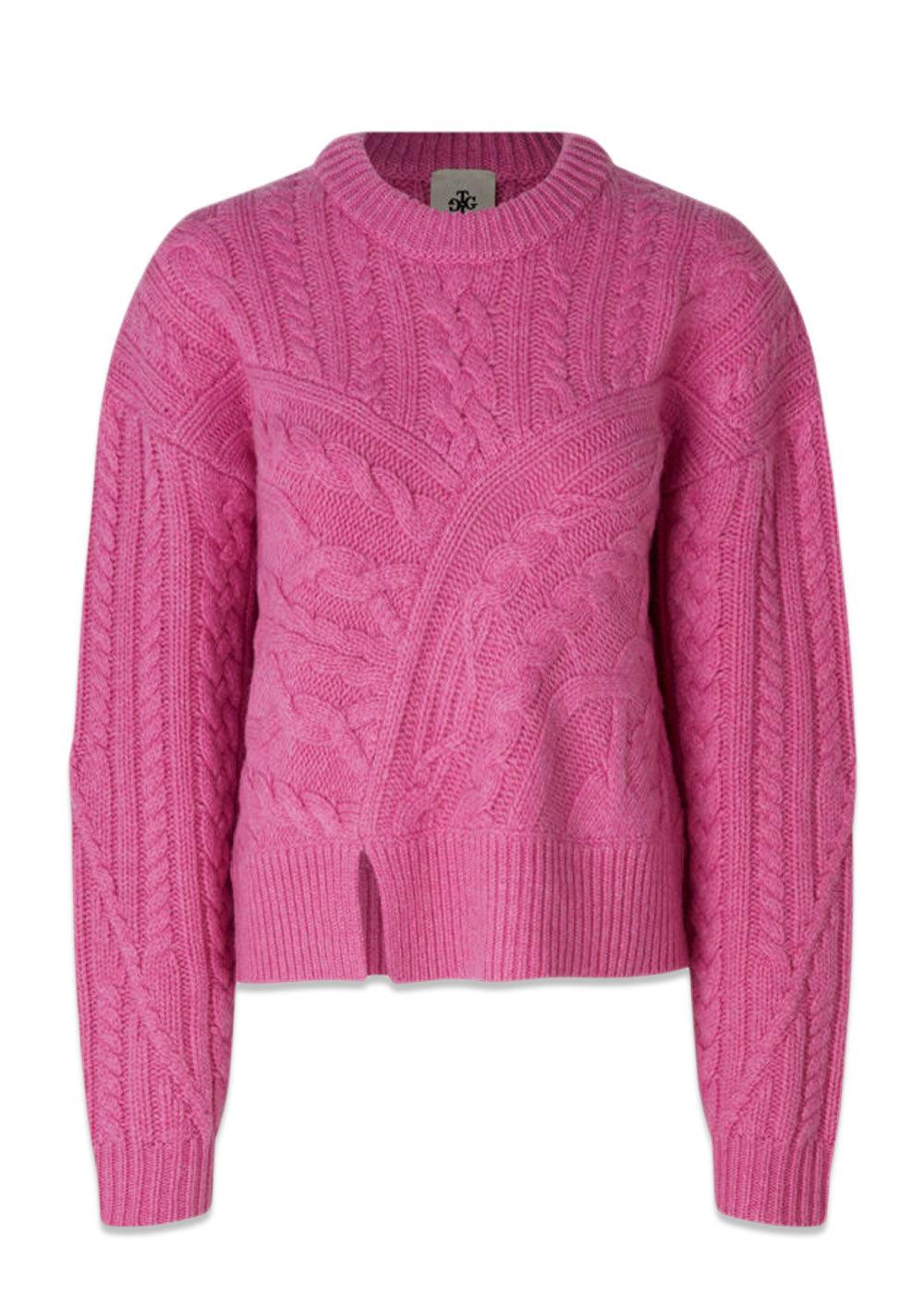 The Garments Canada Knit - Raspberry. Køb strik her.