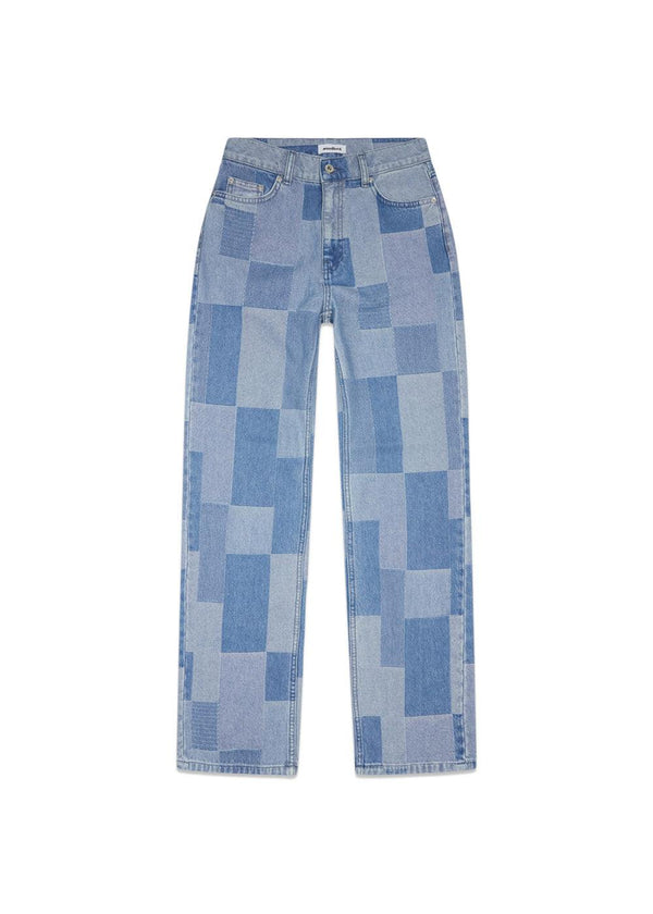 Woodbirds Carla Patch Jeans - Blue. Køb jeans her.