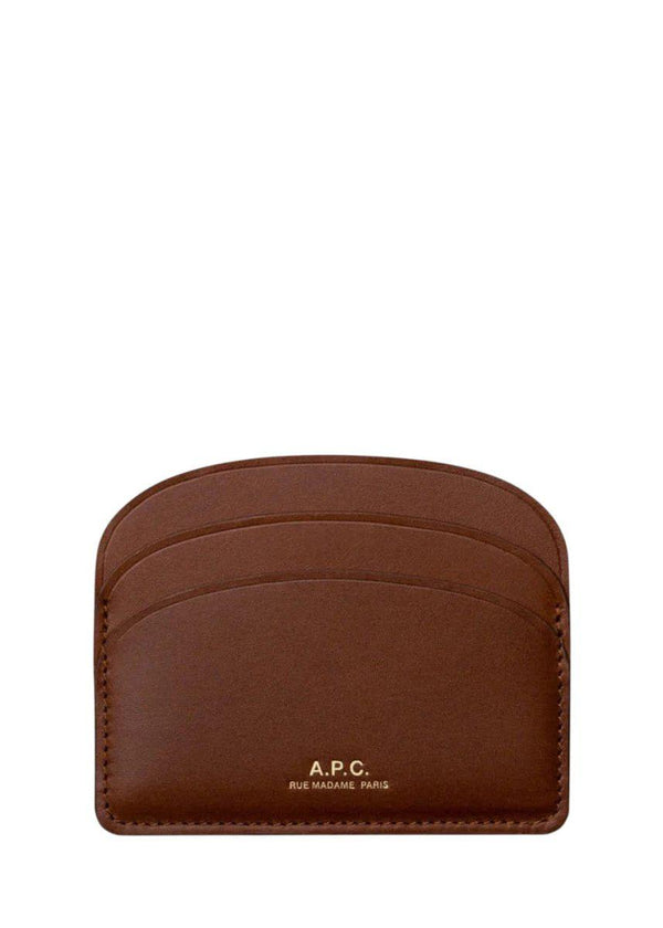 A.P.C's Cartes demi lune - Cognac. Køb bags her.