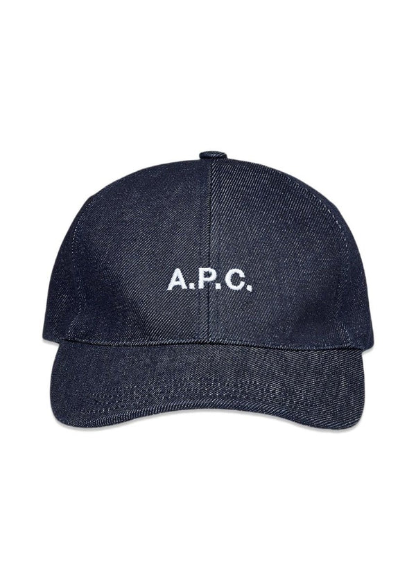 A.P.C's Casquette Charlie - Indigo. Køb caps her.